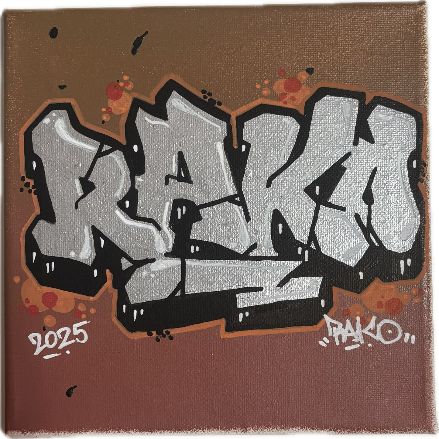 Leinwand "Rako" 20x20cm